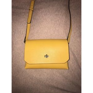 Topshop  yellow cross body bag